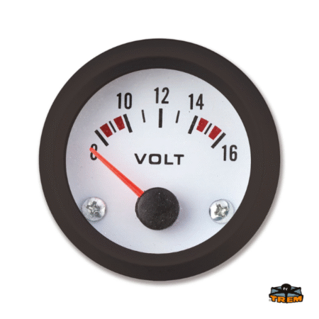 Voltímetro Ø 57 mm Eco Line 12V