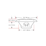 Boss Juego Altavoces MR-6W 180 W