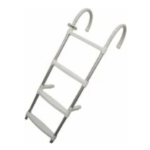 Escalera de Aluminio 4 Peldaños Ajustables