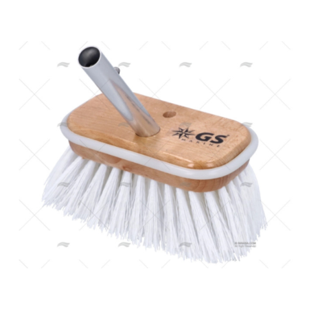 GS Cepillo Duro para Cubierta color Blanco 15 cm