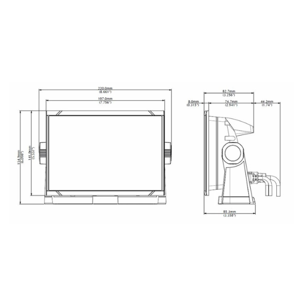 B&G GPS Plotter Sonda Vulcan 7R Sin Transductor B&G GPS Plotter Sonda Vulcan 7R Sin Transductor
