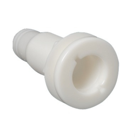 Pasacascos nylon 2" 1/4 mm 39 - Con conector de manguera