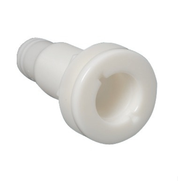 Pasacascos nylon 2" 1/4 mm 39 - Con conector de manguera Pasacascos nylon 2" 1/4 mm 39 - Con conector de manguera