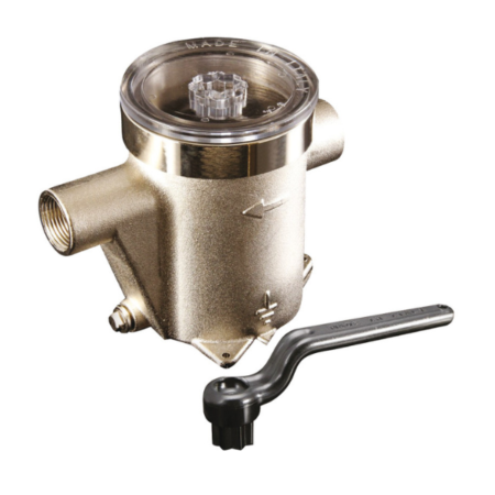 Filtro de purificación de agua de latón niquelado para refrigeración del motor