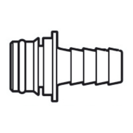 Soporte de manguera recto