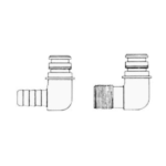 Conector manguera Flojet 1/2"