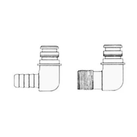 Conector manguera Flojet 1/2"