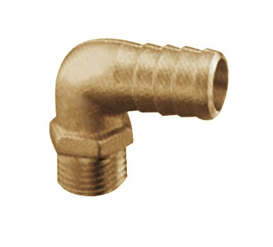 Racor Adaptador Macho 90º Latón Racor Adaptador Macho 90º Latón