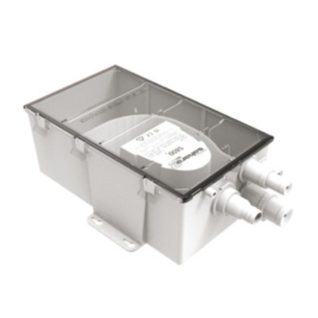 Pozo de recogida de aguas grises ATTWOOD MK2 con bomba automática