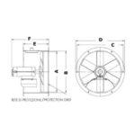 Ventilador axial CEM 24