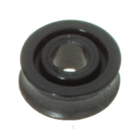Polea Delrin negra