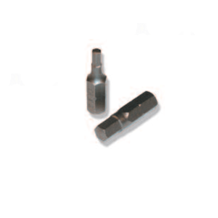 Punta Hexagonal 1/4" 4 mm x 25 mm