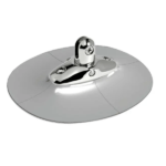 Base Soporte para Toldo Bimini Acero Inox con Soporte EPDM