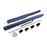 Parasol Toldo Plegable 200×200 cm para barcos