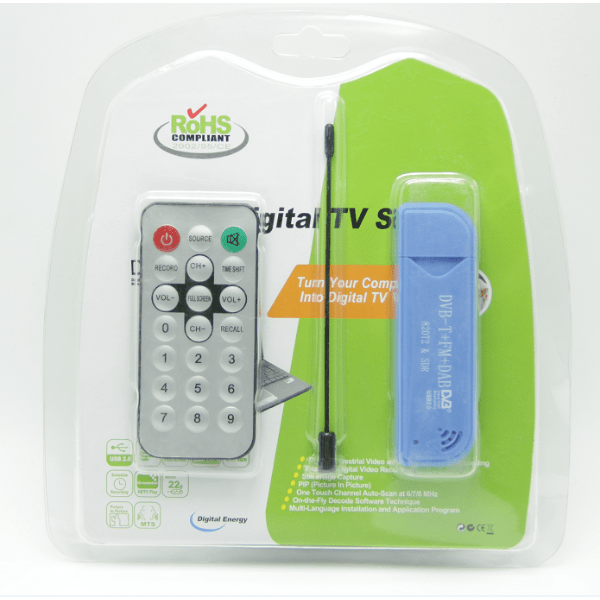 Receptor de TV Digital USB 5 Receptor de TV Digital USB