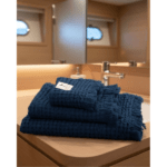 Toallas Nido De Abeja Navy, Set 3 Pz – Sea & Salt