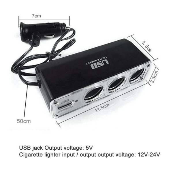 Adaptador de encendedor de coche 1 Adaptador de encendedor de coche