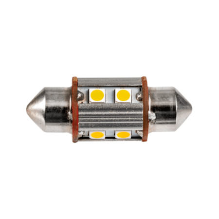 Bombilla Festoon 8 LED 31 mm 2 Unidades