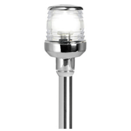 Luz LED Telescópica con Soporte Bandera 60 cm
