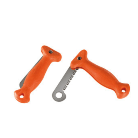 Cuchillo plegable para balsas de salvamento