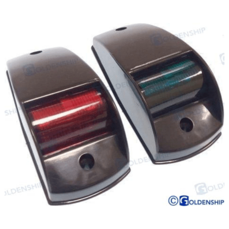 Par Luces Navegación Plástico BR-ER Negro