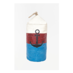 Cojín Boya con Ancla Envejecido Ø: 20 cm H: 50 cm