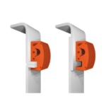 Perfil de PVC 2 piezas Gris QBE RAL 7047 – 12 Metros