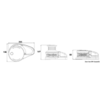 Cabrestante LEWMAR VX3 bajo/alto 1500 W VX3 alto 12V