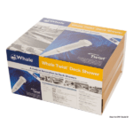Ducha int. WHALE Twist Mk2 blanca 190/150x57/120mm