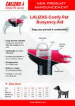 Chaleco Mascota Ayuda Flotabilidad Lalizas
