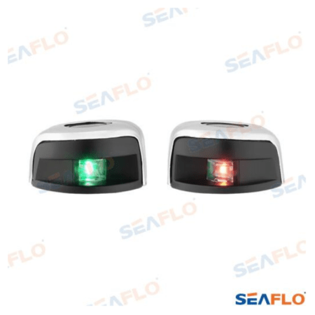 Kit Luces de Navegación LED Babor y Estribor – Inox 316 – 12V IP67