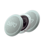 Altavoces Marinos 100W, 6-1/2″ Blancos