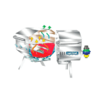 Soporte Balcón Doble para Barbacoa ChefsMate 22–25 mm