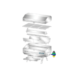 Soporte Balcón Doble para Barbacoa ChefsMate 22–25 mm