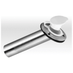Cañero Inox Tapa Plastica Blanca