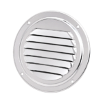 Rejilla Ventilación Redonda Fija Inox Lalizas