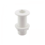 Pasacascos Desplazado 1″1/2 Blanco