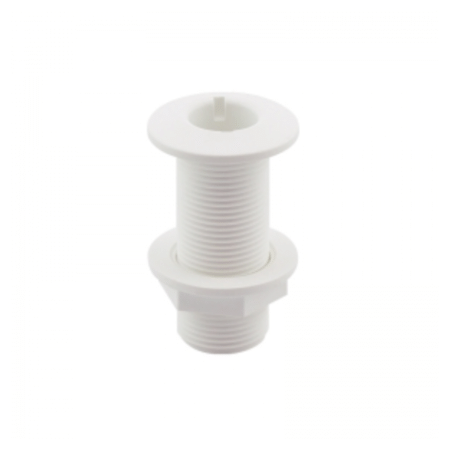 Pasacascos Desplazado 1"1/2 Blanco