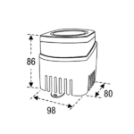 Interruptor con Flotador FS-40 Nuova Rade